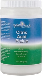 NATURE'S TOUCH CITRIC PICKLE, 2LB PLASTIC JAR