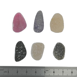 25x11 to 19x13mm Bezel Edge Druzy Set Of 6