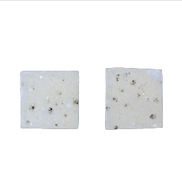 12x12mm Bezel Edge Druzy - Pair