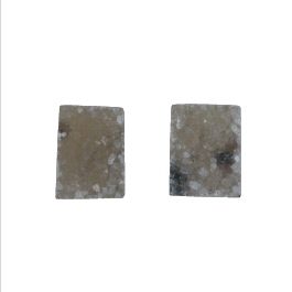 10X7mm Bezel Edge Druzy - Pair