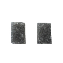 10X7mm Bezel Edge Druzy - Pair