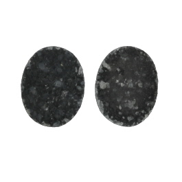 15x12mm Bezel Edge Druzy - Pair