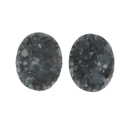 15x12mm Bezel Edge Druzy - Pair