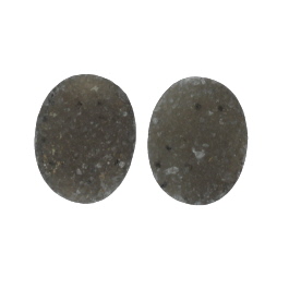 15x12mm Bezel Edge Druzy - Pair