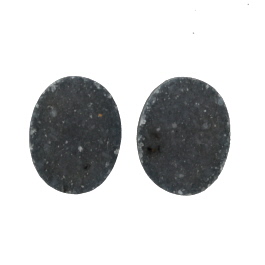 15x12mm Bezel Edge Druzy - Pair