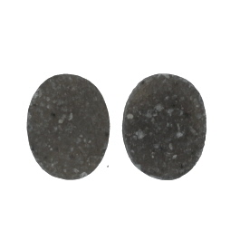 15x12mm Bezel Edge Druzy - Pair