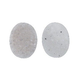 15x12mm Bezel Edge Druzy - Pair