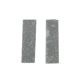 19x6mm Bezel Edge Druzy - Pair