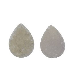 15x11mm Bezel Edge Druzy - Pair