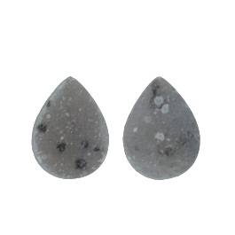 15x11mm Bezel Edge Druzy - Pair