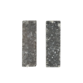 20x6mm Bezel Edge Druzy - Pair