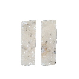 20x7mm Bezel Edge Druzy - Pair