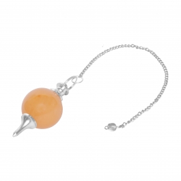 Sunset Aventurine Ball Pendulum