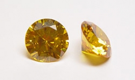 4mm Genuine Yellow Citrine Round Faceted Gemstone - Pack of 5