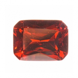 10X8mm Octagon Red CZ - Pack of 1