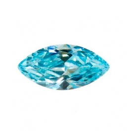 14X7mm Marquise Aquamarine CZ - Pack of 1