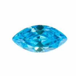 14X7mm Marquise Blue Topaz CZ - Pack of 1