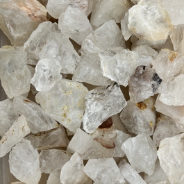 WireJewelry Natural Crystal Quartz Rough - Large Natural Gemstones in 1.5 LB Bag