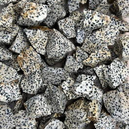 WireJewelry Dalmatian Rough - Large Natural Gemstones in 3 LB Bag