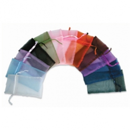 1 Dozen Organza Drawstring Pouches