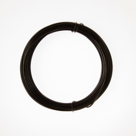 12 Gauge Black Anodized Aluminum Wire - 39ft