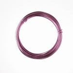 12 Gauge Purple Anodized Aluminum Wire - 39ft