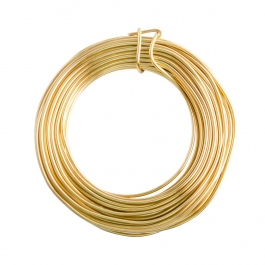 14 Gauge Gold Enameled Aluminum Wire - 60ft