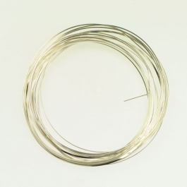 YEJJET 18 Gauge 925 Sterling Silver Wire for Jewelry Making Round Dead Soft  5 FT (Choose 18 to 28 Gauge)