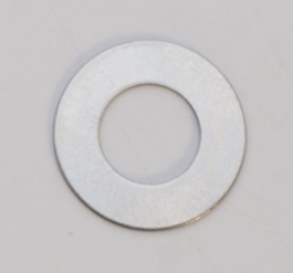 Nickel Silver Washer, 24 Gauge, 3/4 Inch, Pack of 6