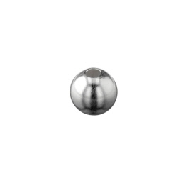 Silver Filled Bright Beads Seamless (H: 1.5mm) 5mm - Pack of 25