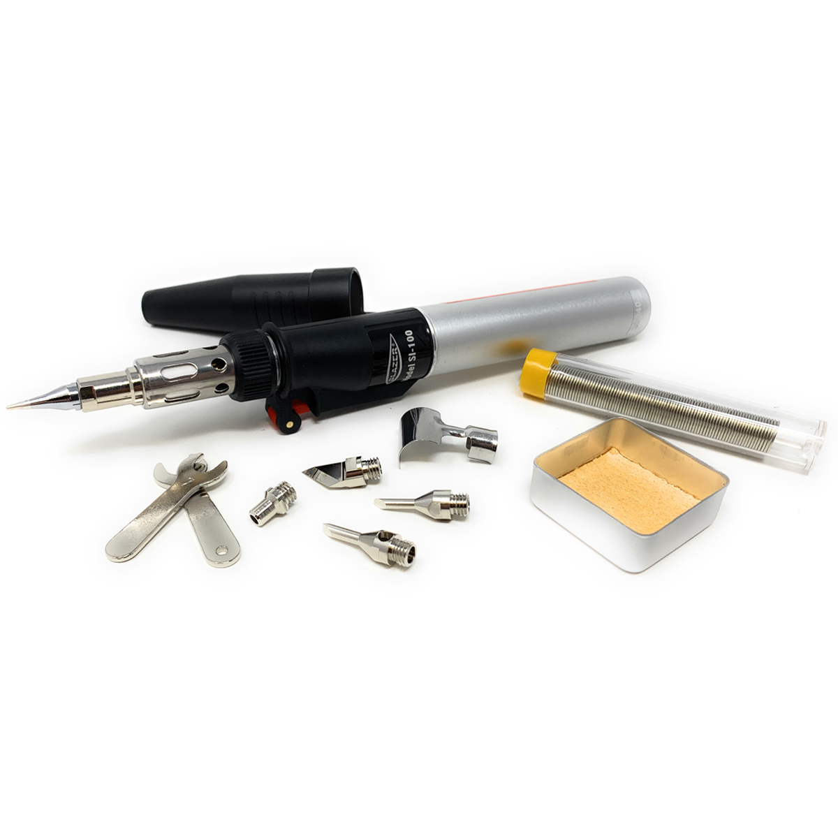Blazer Excalibur SI-100CR Multi-Purpose Soldering Kit: Wire Jewelry, Wire  Wrap Tutorials