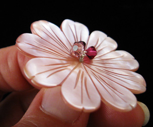 Solitary Flower Pendant