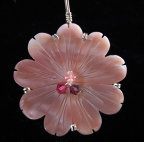 Solitary Flower Pendant