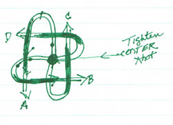 Lucky Snowflake Instructions Step 4