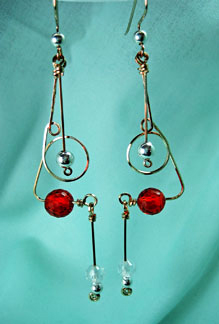 Abstract Earrings