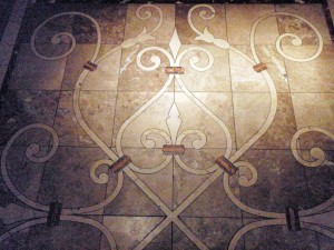 Ironwork tile 