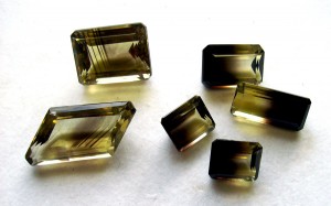 citrine smoky quartz stones