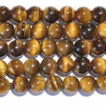 Tiger Eye Large Hole Beads