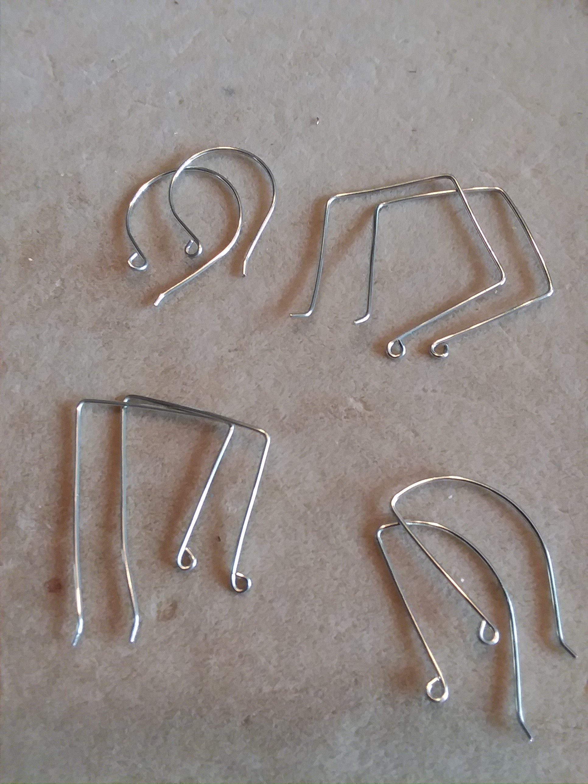 Find the Premium Metals Gold Assorted Ear Wires by Bead Landing at Michaels